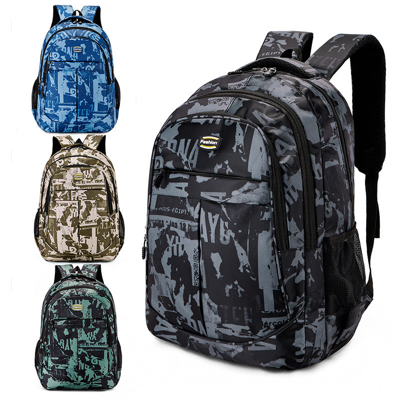 Oxford Cloth Backpack – Breathable, 16" Laptop, 36–55L | RN-203