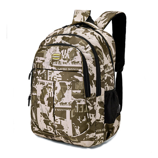 Oxford Cloth Backpack – Breathable, 16" Laptop, 36–55L | RN-203