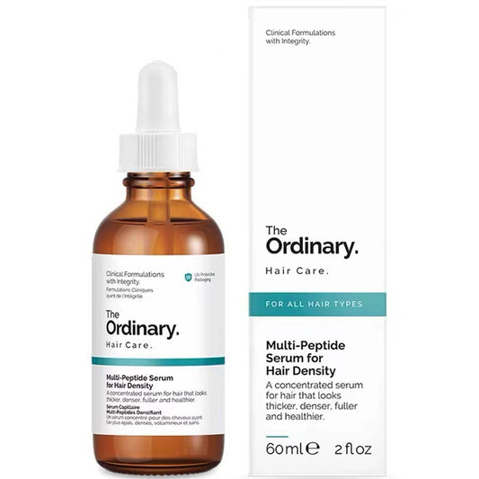 The Ordinary Multi-Peptide Serum for Hair Density 60ml bottle and box